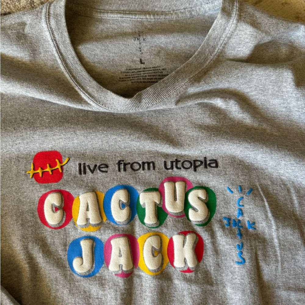 cactus jack t-shirt